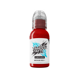 World Famous Ink Medium Red...