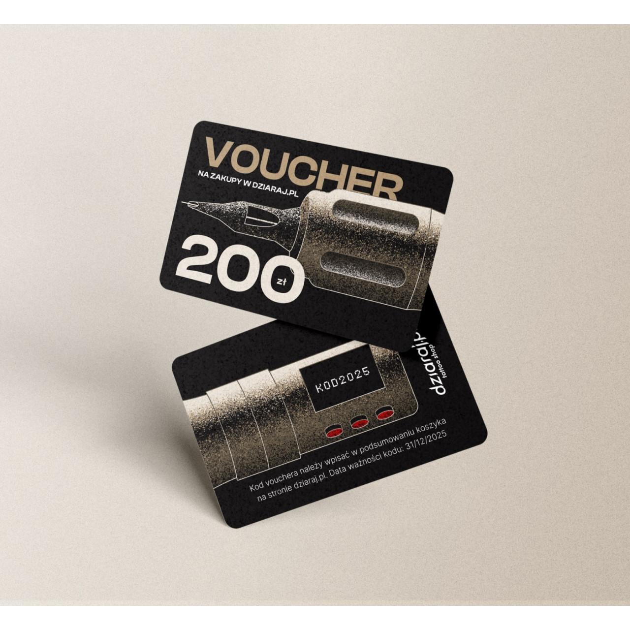 Voucher na zakupy Dziaraj.pl