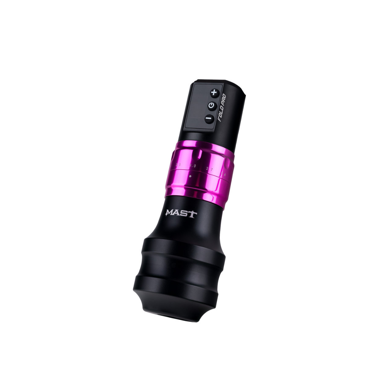 Dragonhawk Fold Pro Pink z podwójną baterią - maszynka do tatuowania