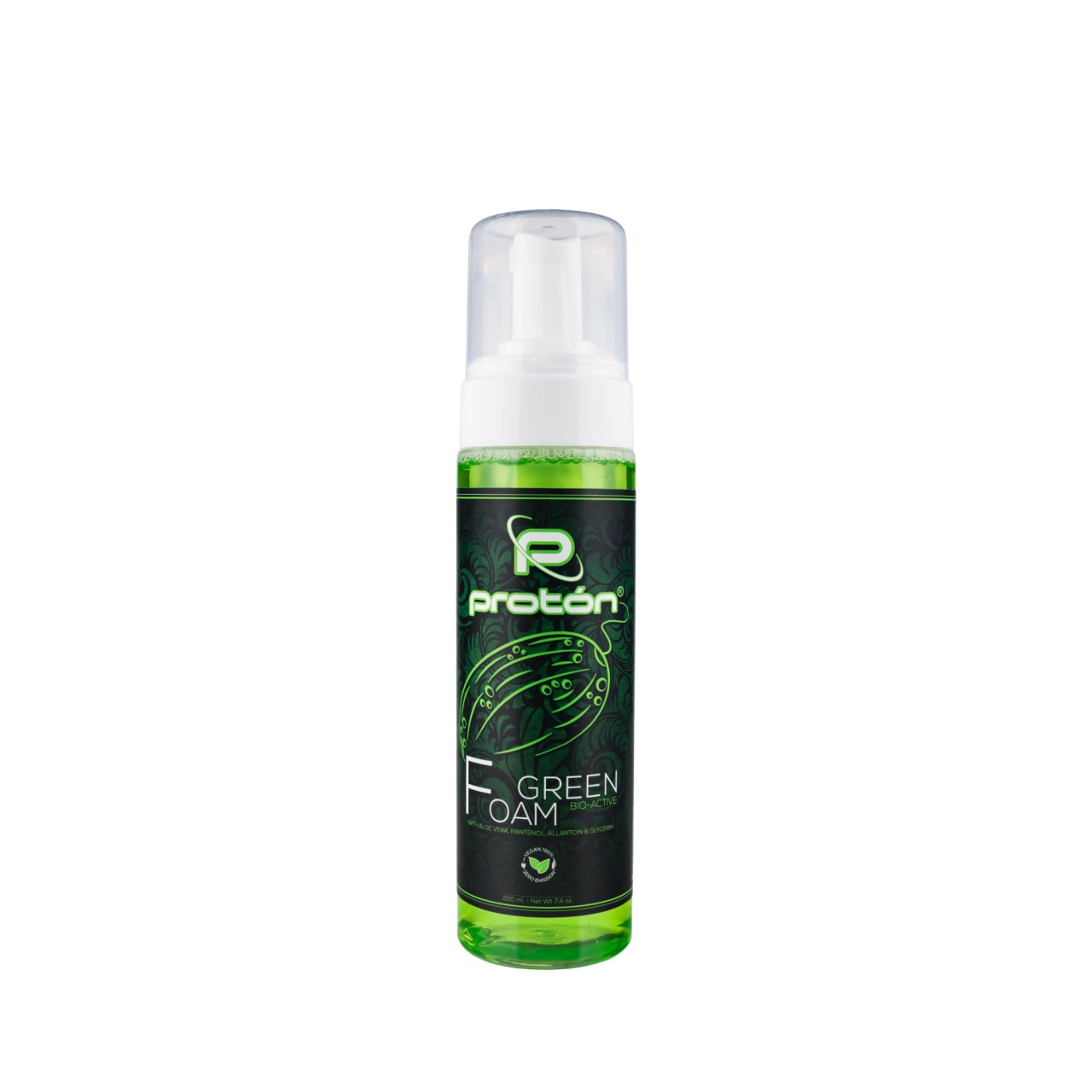 Proton Green Foamer - łagodzące mydło w piance do tatuażu