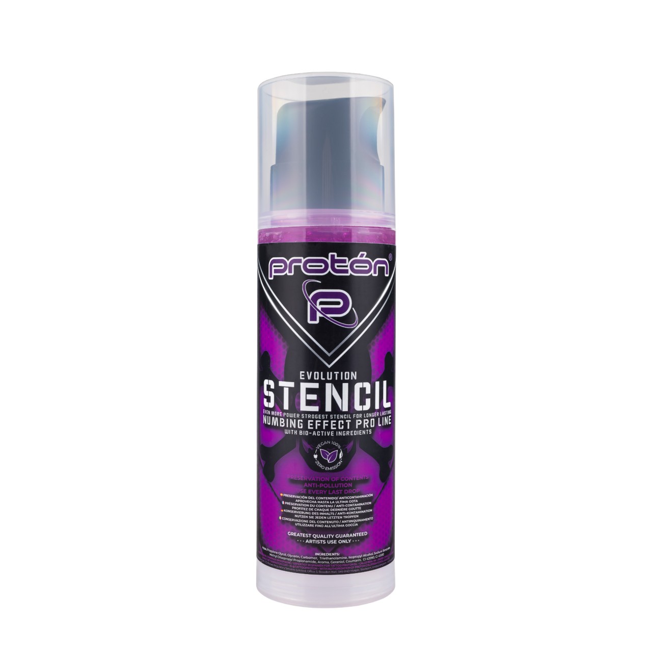 Proton Evolution Professional Stencil Primer Pro Line - żel do przenoszenia wzorów