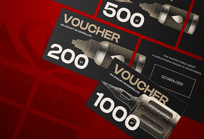 Potrzebujesz pomysłu na prezent na Święta? Voucher na zakupy w Dziaraj.pl - idealne rozwiązanie.