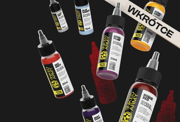 Tylko na Dziaraj.pl - nowa paleta kolorów od The Inked Army podpis obrazka