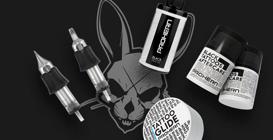 Poznaj Prohern - markę z kompleksową linią produktów do tatuowania podpis obrazka