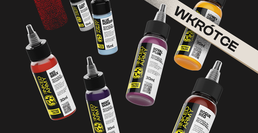 Tylko na Dziaraj.pl - nowa paleta kolorów od The Inked Army podpis obrazka