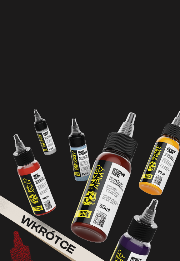 Tylko na Dziaraj.pl - nowa paleta kolorów od The Inked Army podpis obrazka
