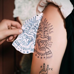 Przenoszenie wzoru na skórę - tips&tricks Przenoszenie wzoru na skórę - tips&tricks